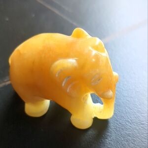 Yellow Jade Elephant